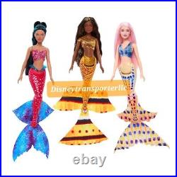 Disney Live Action Little Mermaid Ultimate Ariel and Sisters 7 Pack NEW