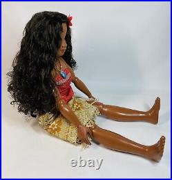 Disney MY SIZE Posable MOANA 32 Doll Princess PlayDate Jointed Jakks Pacific