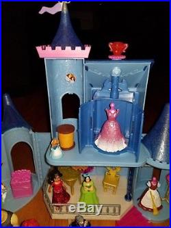Disney MagiClip Magic Clip Castle Doll Prince Princess Dresses Jasmine HUGE Lot