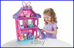 Disney Minnie Mouse Magical Bow Doll House Playset 2+ Toy Dollhouse Pretend Play