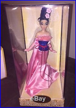 Disney Mulan Designer Doll Sold Out Princess Rare Le 6000 Mint In Box