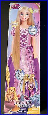 Disney My Fairytale Friend Rapunzel 38 Life Size Tangled My Size Barbie Doll