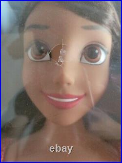 Disney My Size Doll Princess Elena of Avalor 38 Damage Package Scratch on Nose