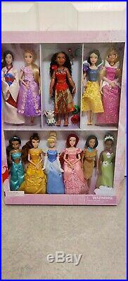 Disney Official Princess Classic Doll Gift Collector Set (11 Dolls)