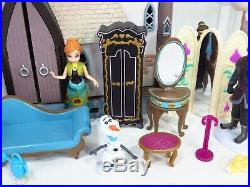 Disney Olaf's Frozen Adventure Castle of Arendelle Playset Play Set Dolls Lot