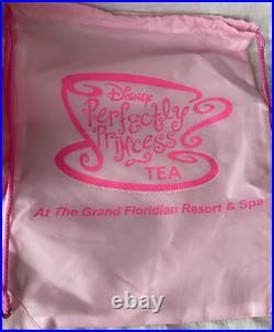 Disney Parks Exclusive Sleeping Beauty Aurora Tea 18 Doll, Wand, Crown& Bag