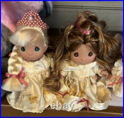 Disney Parks FLOWER & GARDEN MINI PRINCESS SET Precious Moments Dolls LIMITED