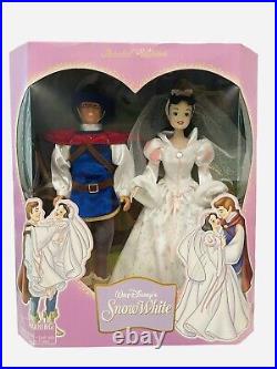 Disney Parks Snow White And Prince Wedding Special Edition Dolls Gift Set 2005