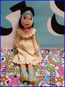 Disney Peter Pan Tiger Lily Rag Soft Plush 20 Doll Native Princess