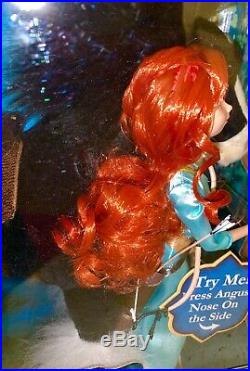 Disney Pixar BRAVE Princess MERIDA and ANGUS Deluxe Doll Toy Set