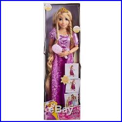 Disney Princess 32 My Size Tangled Rapunzel Doll with Tiara and Hair Brush B