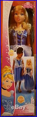 Disney Princess 38 My Size Cinderella Doll 2015 Fairytale Friend Doll Nib
