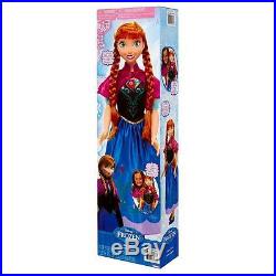 Disney Princess ANNA Frozen MY SIZE DOLL 38 3 feet tall! Jakks Exclusive NEW
