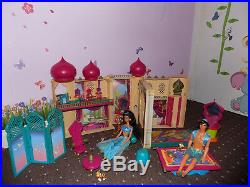 Disney Princess Aladdin Jasmine Castle Palace Dolls Accessory Furniture Playset