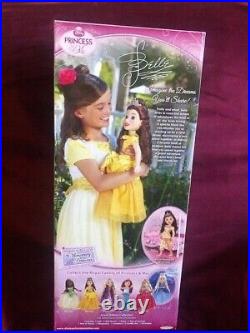 Disney Princess And Me Belle Doll 18 New NEW