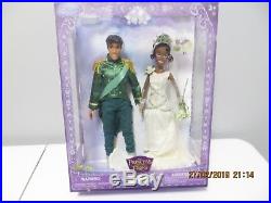 Disney Princess And The Frog Tiana/Naveen Wedding Doll Set Store Exclusive