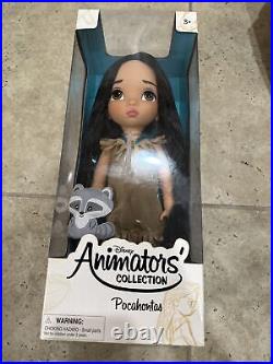 Disney Princess Animators Collection- Pocahontas, 1st Edition, NEW UNOPENED