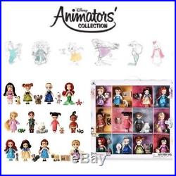 Disney Princess Animators' Collection Princess Dolls Set Of 12 Figures Kids Toy