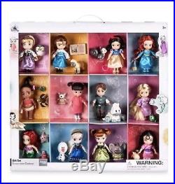 Disney Princess Animators' Collection Princess Dolls Set Of 12 Figures Kids Toy
