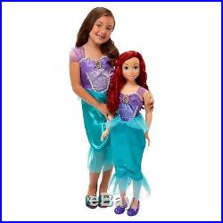 Disney Princess Ariel Little Mermaid Life Size 3ft Barbie Type Doll 38 NEW NUEVO