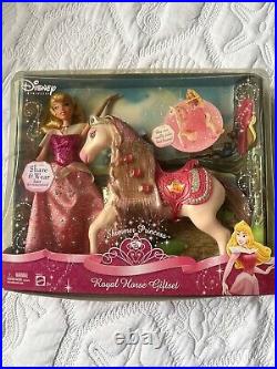 Disney Princess Aurora Royal Horse Doll Set Early 2008