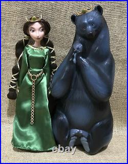 Disney Princess BRAVE Doll Queen Elinor Doll Merida Mother Transforming Bear