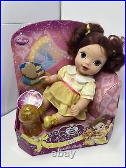 Disney Princess Baby Belle Doll Sparkle Baby 2009 E11