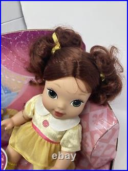 Disney Princess Baby Belle Doll Sparkle Baby 2009 E11