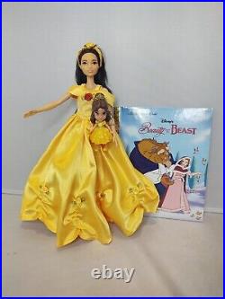 Disney Princess Beauty and the Beast Book Belle Figure Barbie Doll OOAK Set Lot
