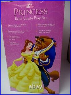 Disney Princess Belle Beauty & The Beast Castle Play Set New In Box