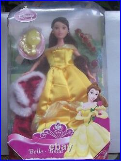 Disney Princess Belle & Jasmine Simba Dolls