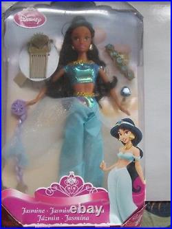 Disney Princess Belle & Jasmine Simba Dolls