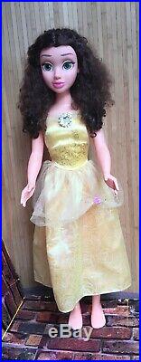 Disney Princess Belle My Size Doll 38 Tall 3 ft Beauty & The Beast Life Size