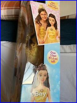 Disney Princess Belle My Size Doll 38 Tall Beauty & The Beast Life Size