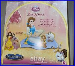 Disney Princess Belle and Friends Poseable Doll Mattel 2009 New Sealed Box