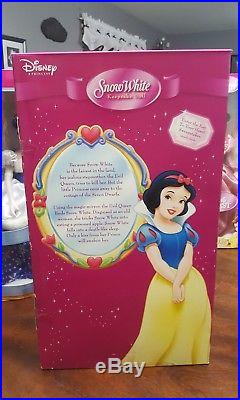 Disney Princess Brass Key Dolls- Ariel, Cinderella, Belle, Snow White, Auroa