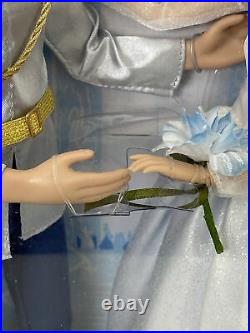 Disney Princess CINDERELLA AND PRINCE CHARMING WEDDING DOLL SET NEW NIB RARE