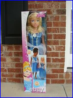 Disney Princess Cinderella 38 My Size Barbie Type Doll NEW Fairytale Friend