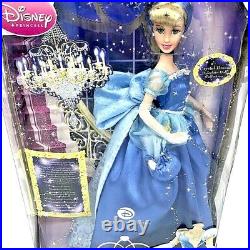 Disney Princess Cinderella Crystal Dream Porcelain Doll Collection Keepsake NEW