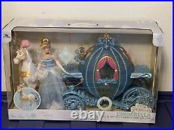 Disney Princess Cinderella Doll & Carriage Deluxe Gift Set (Brand New)