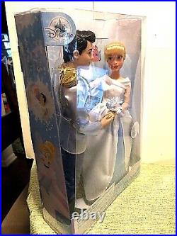 Disney Princess Cinderella & Prince Charming Wedding Doll Set