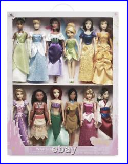 Disney Princess Classic Doll 11 Gift Collection Set Of 12 DOLLS