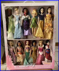 Disney Princess Classic Doll 11 Gift Collection Set Of 12 DOLLS ...