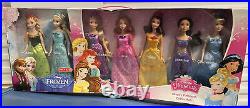 Disney Princess Collection 7 Doll Anna Elsa Ariel Belle Jasmine Target Exclusive