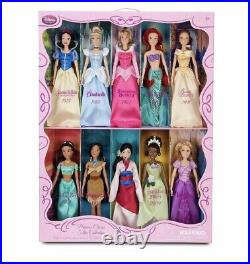 Disney Princess Collection CLASSIC FILM 10 DOLL SET RARE-New unopened Box