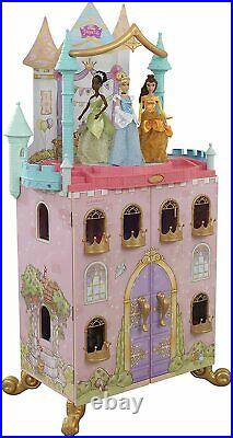 Disney Princess Dance Dream Wooden Dollhouse Over 4 Feet Tall with Sounds Spinni
