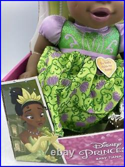 Disney Princess Deluxe Baby Tiana Doll with Frog Rattle & Tiara, Jakks 2016