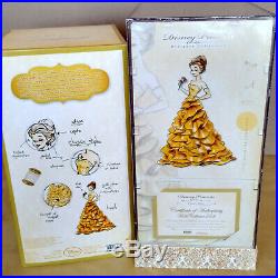 Disney Princess Designer Collection Doll Belle Limited Edition #6001/8000