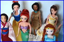 Disney Princess Doll, Frozen Elsa/Anna/Rapunzel/Tiana/Jasmine/Pocahontas/Mulan