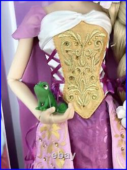 Disney Princess Doll Tangled 10th Anniversary Rapunzel LE5500 Doll In Hand